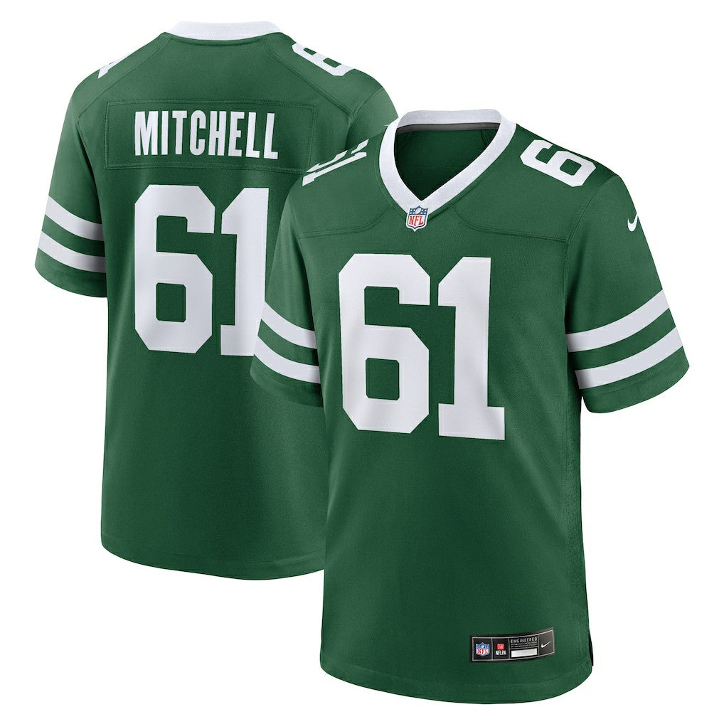 Max Mitchell  Team Game Jersey - New York Jets Jerseys