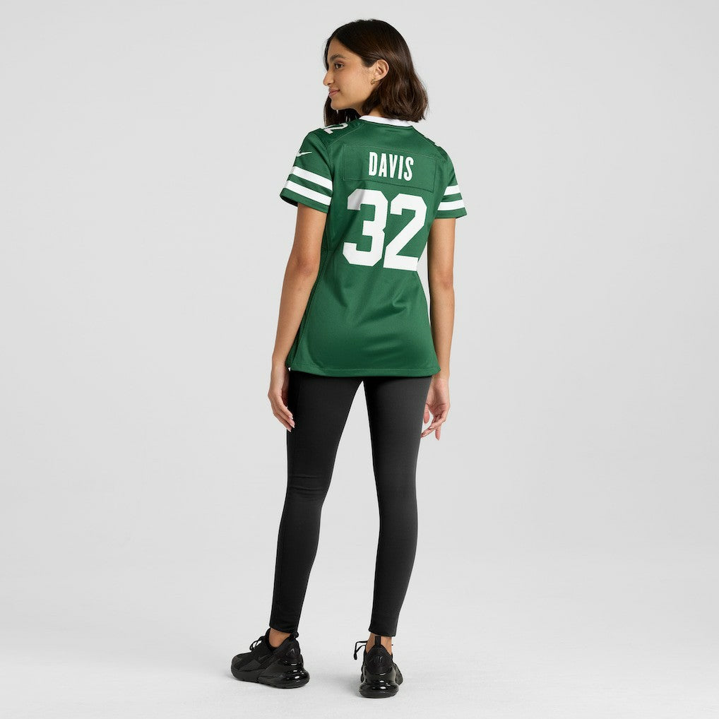 Isaiah Davis  Women's Game Jersey - New York Jets Jerseys