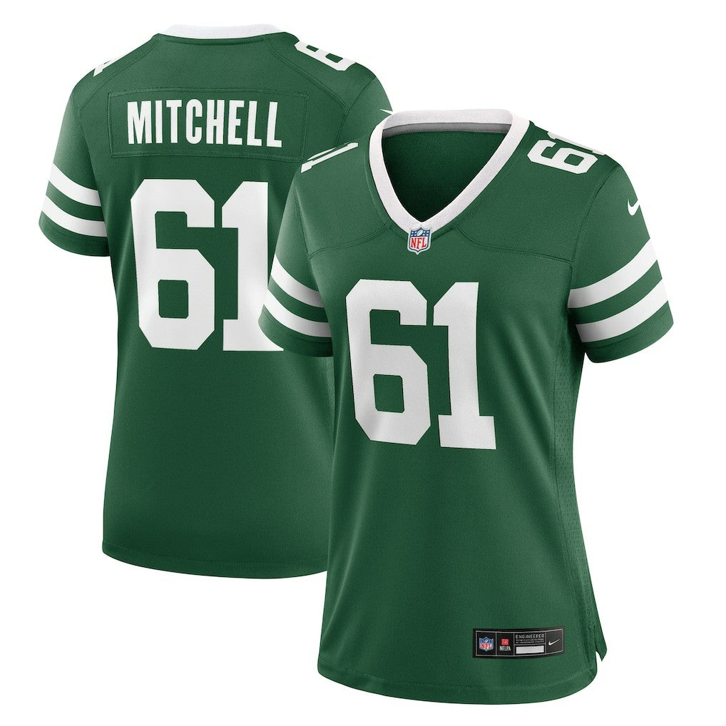 Max Mitchell  Women's Game Jersey - New York Jets Jerseys