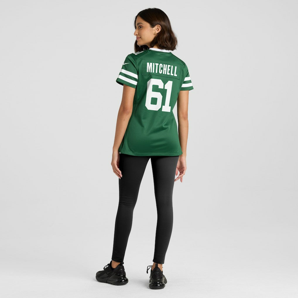 Max Mitchell  Women's Game Jersey - New York Jets Jerseys