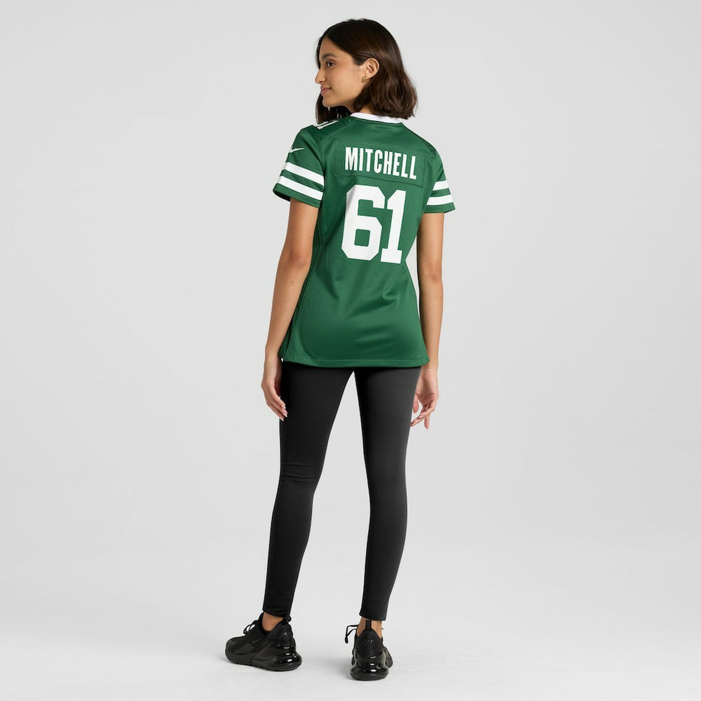 Max Mitchell  Women's Game Jersey - New York Jets Jerseys