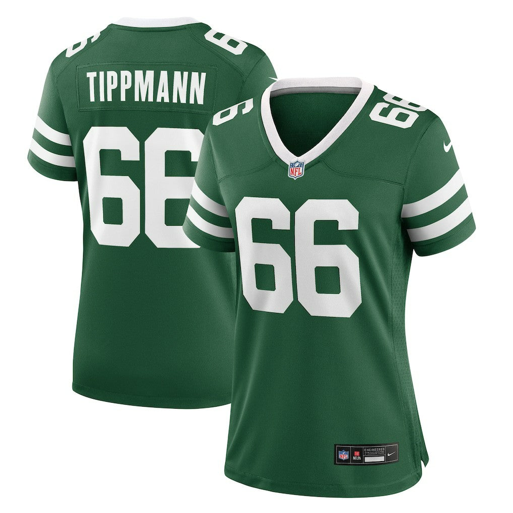 Joe Tippmann  Women's Game Jersey - New York Jets Jerseys