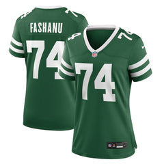 Olu Fashanu  Women's Game Jersey - New York Jets Jerseys