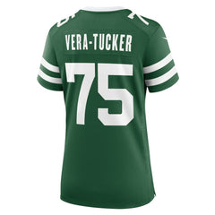 Alijah Vera-Tucker  Women's Game Jersey - New York Jets Jerseys