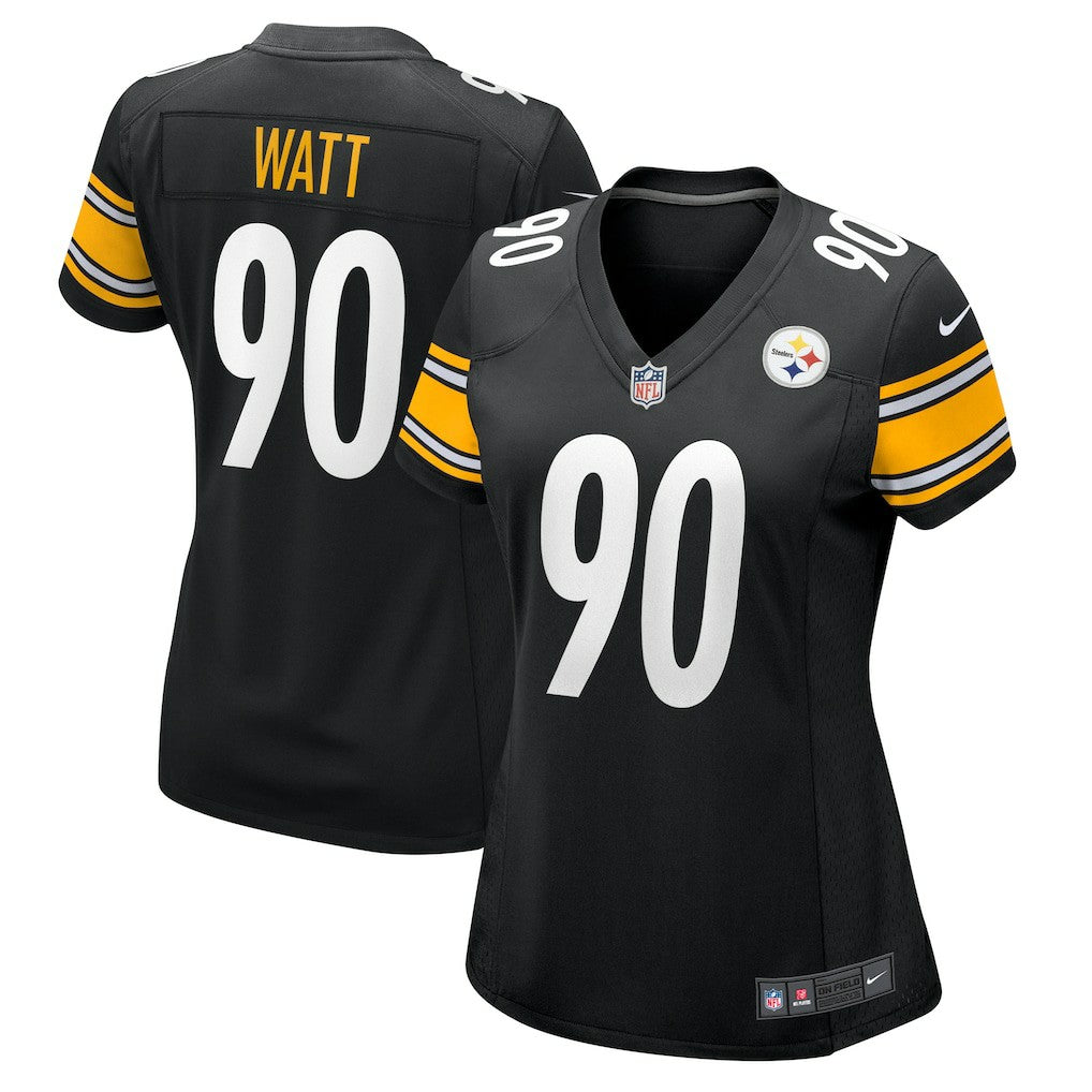 T.J. Watt  Women's Team Game Jersey - Pittsburgh Steelers Jerseys