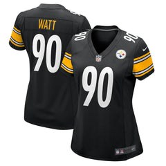 T.J. Watt  Women's Team Game Jersey - Pittsburgh Steelers Jerseys