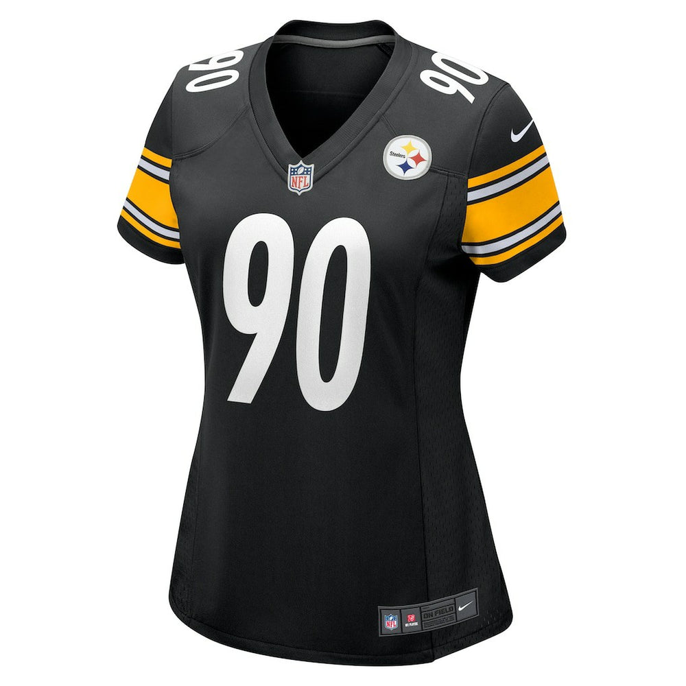 T.J. Watt  Women's Team Game Jersey - Pittsburgh Steelers Jerseys