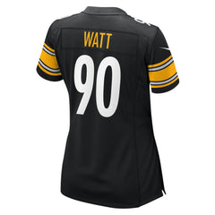 T.J. Watt  Women's Team Game Jersey - Pittsburgh Steelers Jerseys
