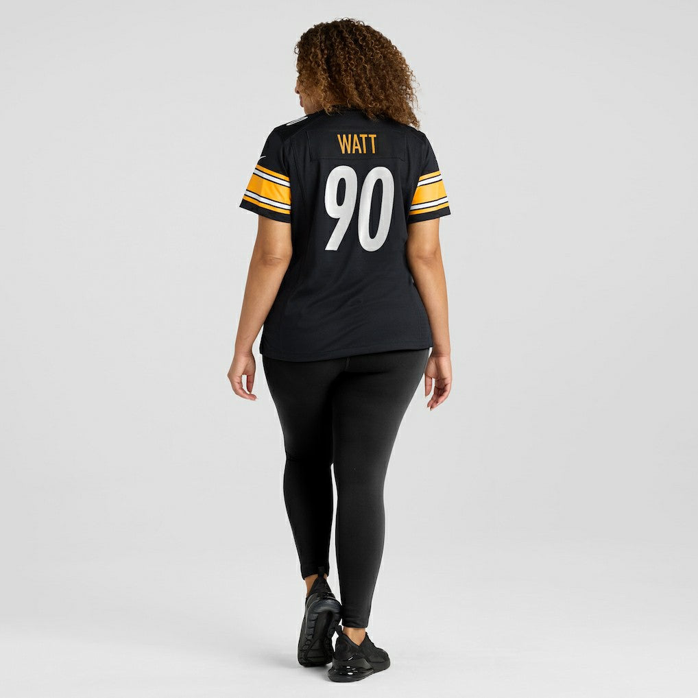T.J. Watt  Women's Team Game Jersey - Pittsburgh Steelers Jerseys