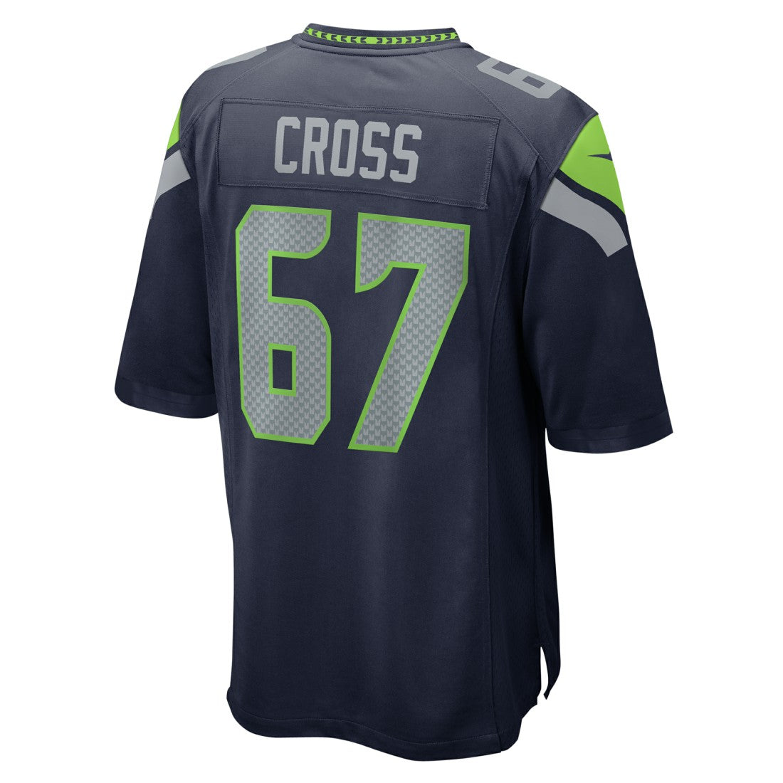 Charles Cross  Game Jersey - Seattle Seahawks Jerseys