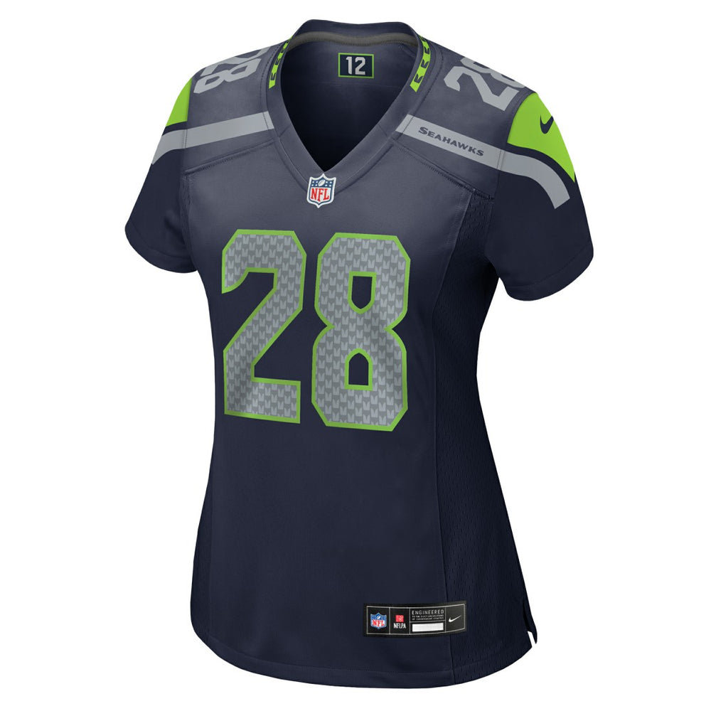 Nehemiah Pritchett  Women's Team Game Jersey - Seattle Seahawks Jerseys