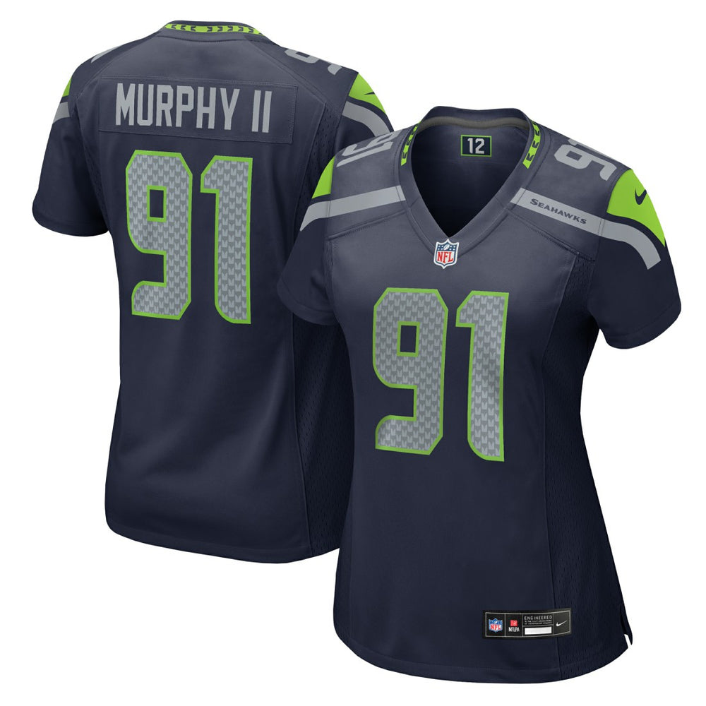 Byron Murphy II  Women's Team Game Jersey - Seattle Seahawks Jerseys