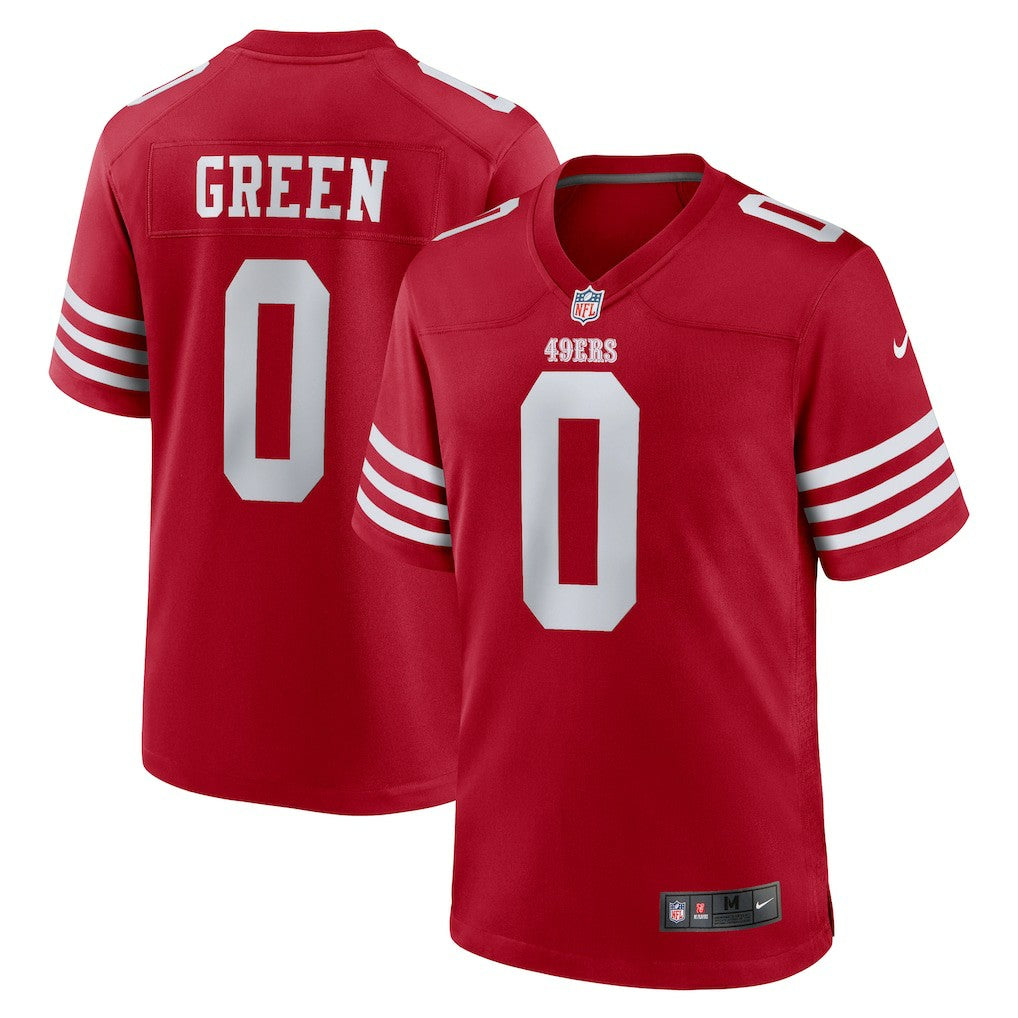 Renardo Green  Game Jersey - San Francisco 49ers Jerseys