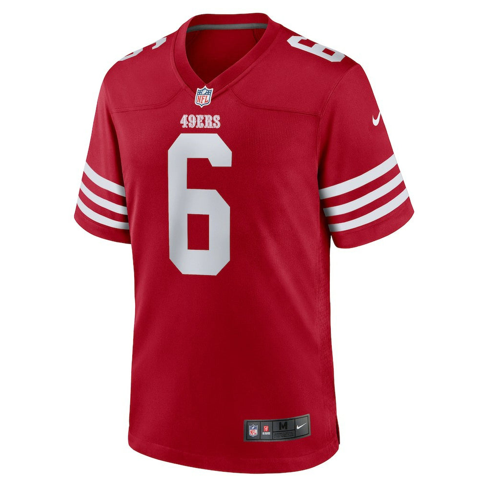 Malik Mustapha  Game Jersey - San Francisco 49ers Jerseys