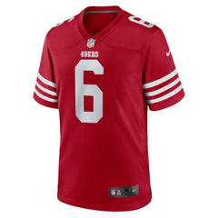 Malik Mustapha  Game Jersey - San Francisco 49ers Jerseys