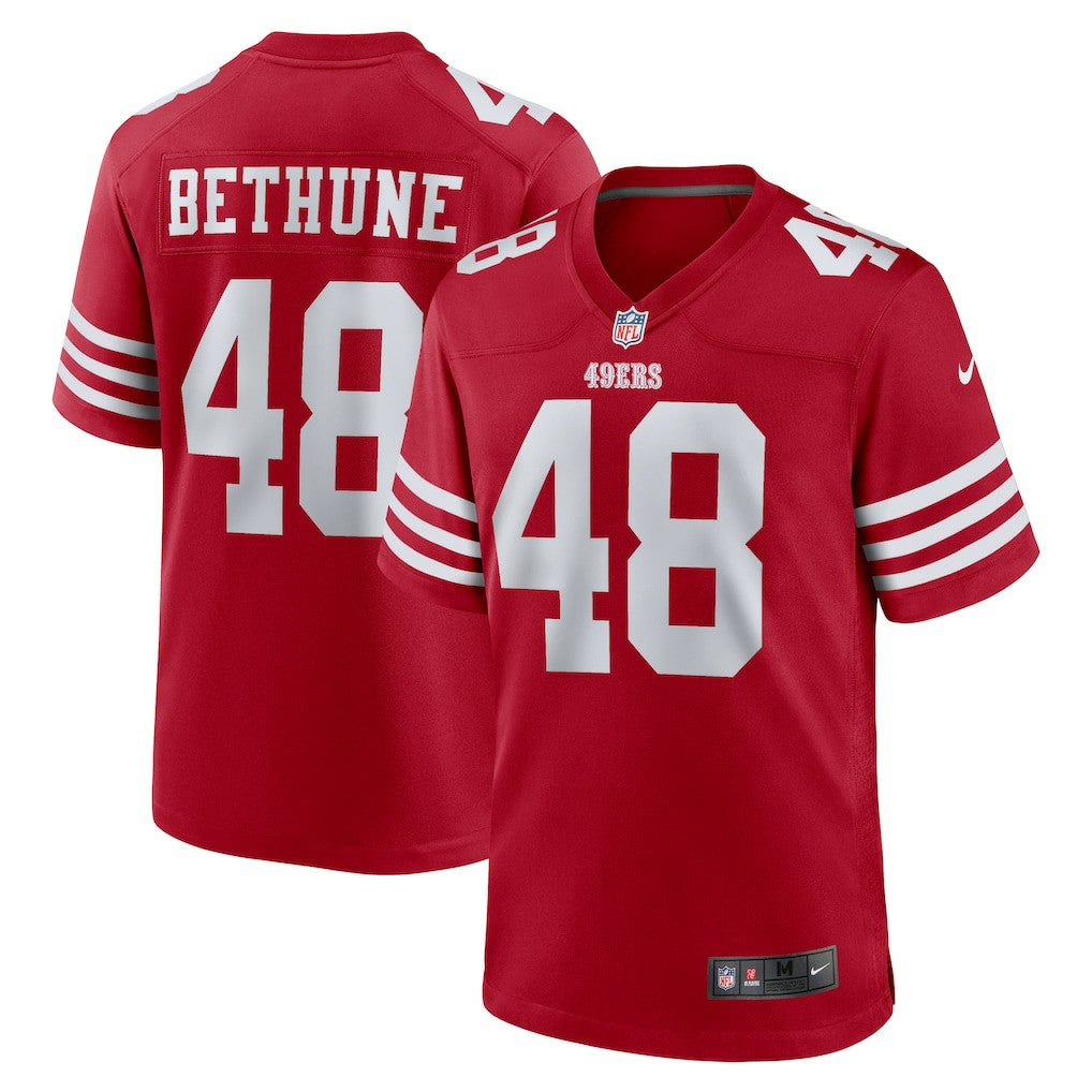 Tatum Bethune  Game Jersey - San Francisco 49ers Jerseys