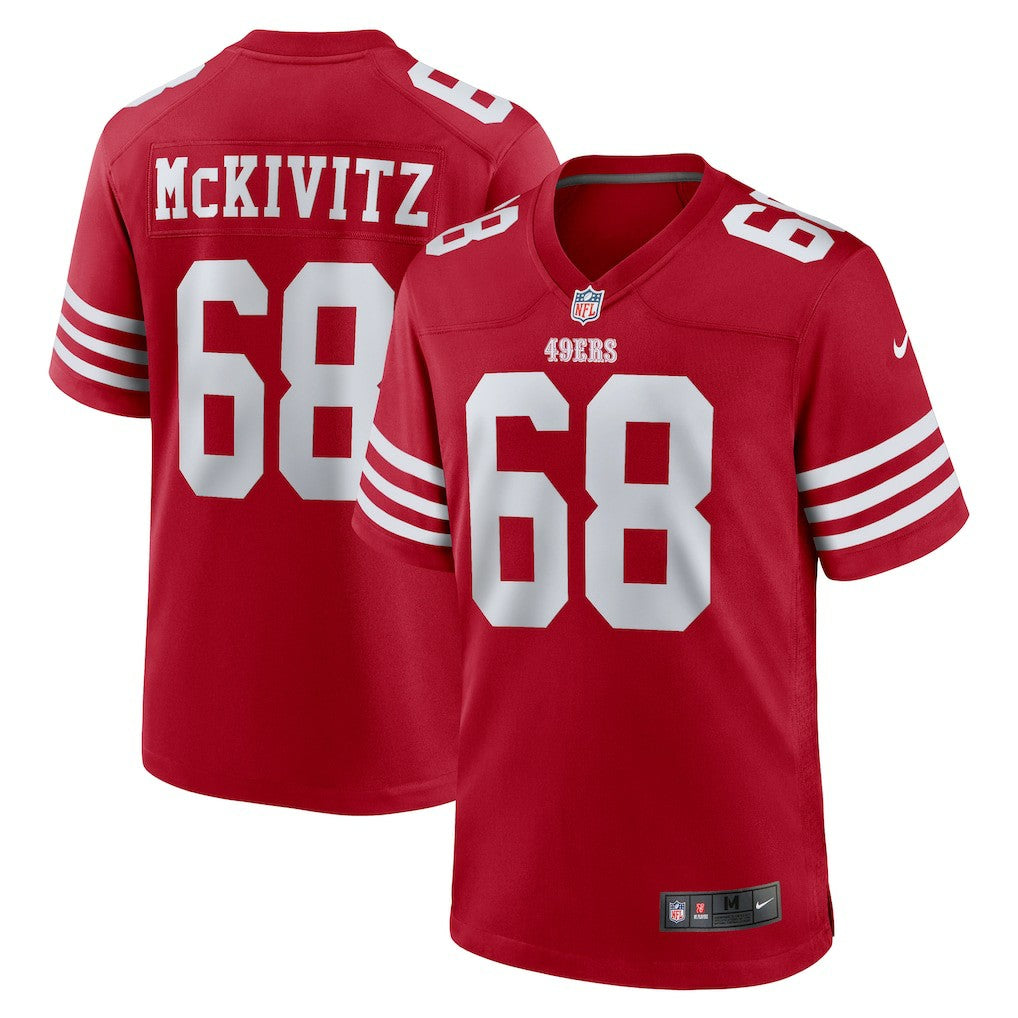 Colton McKivitz  Game Jersey - San Francisco 49ers Jerseys