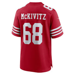 Colton McKivitz  Game Jersey - San Francisco 49ers Jerseys