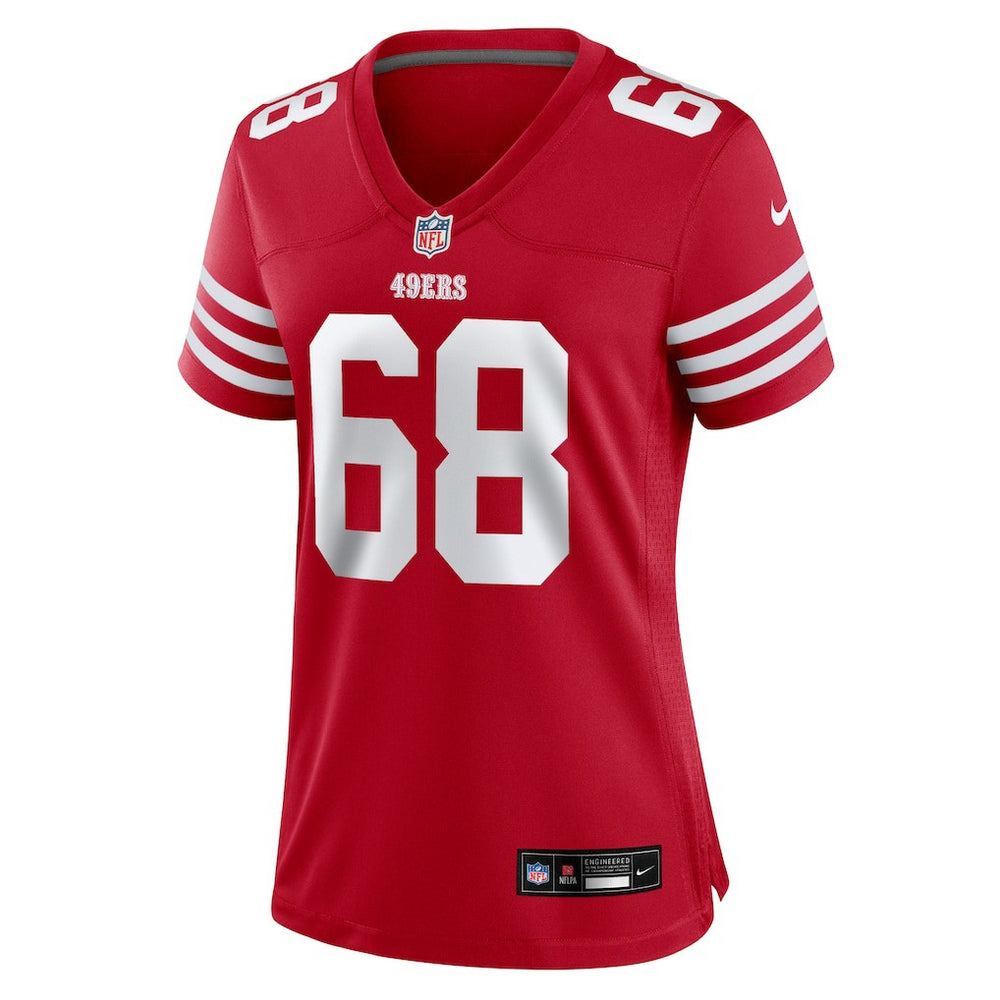 Colton McKivitz  Women's Team Game Jersey - San Francisco 49ers Jerseys