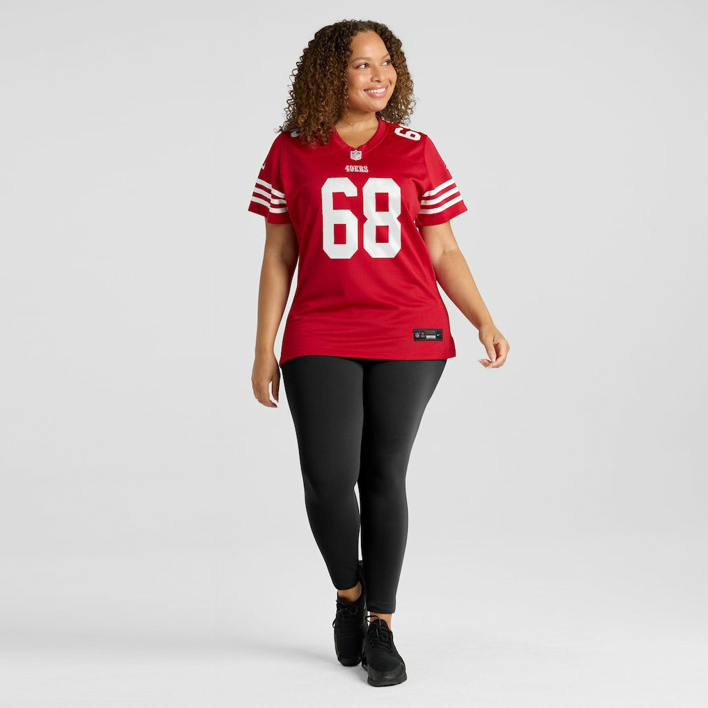Colton McKivitz  Women's Team Game Jersey - San Francisco 49ers Jerseys