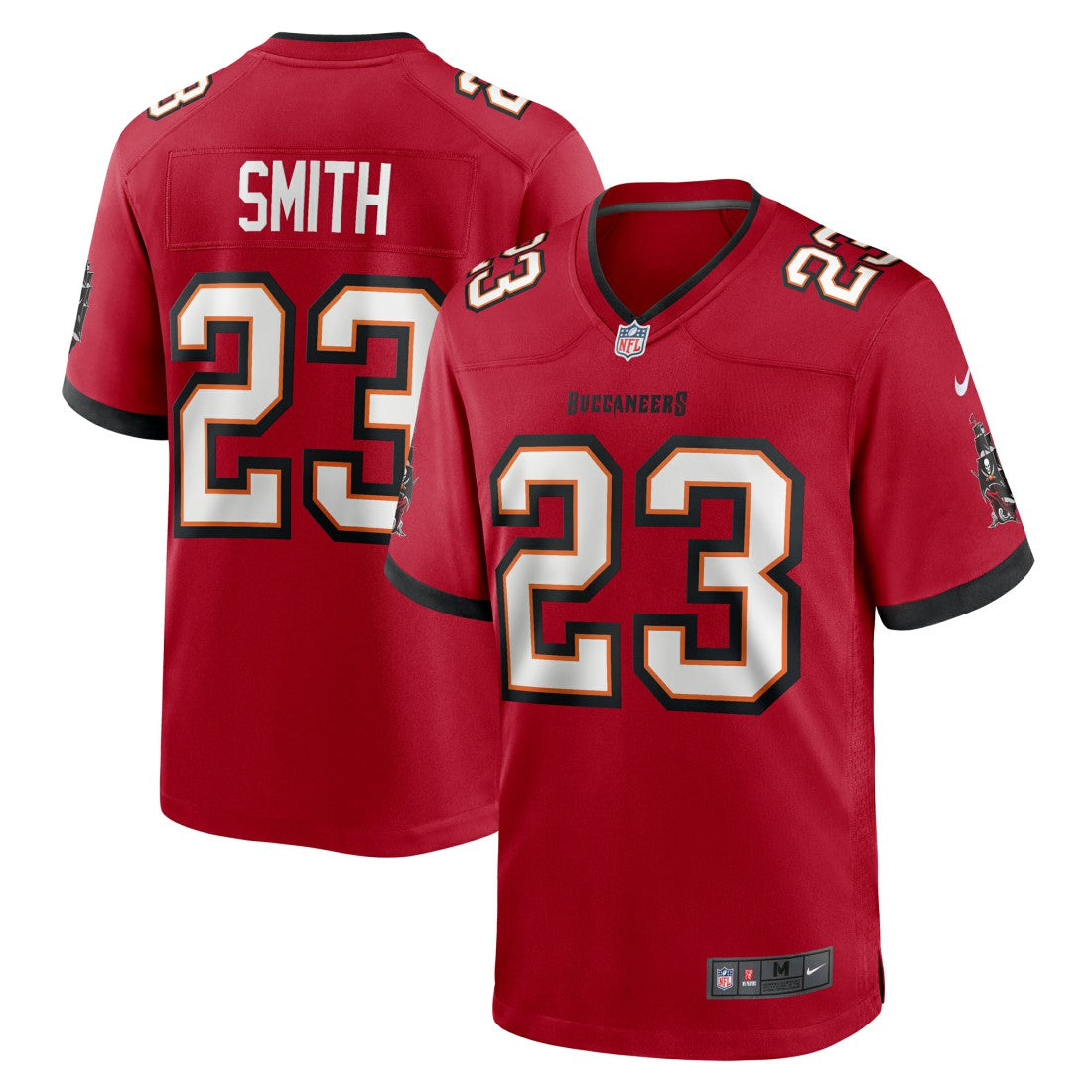 Tykee Smith  Game Jersey - Tampa Bay Buccaneers Jerseys