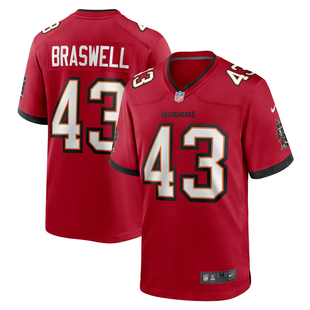 Chris Braswell  Game Jersey - Tampa Bay Buccaneers Jerseys