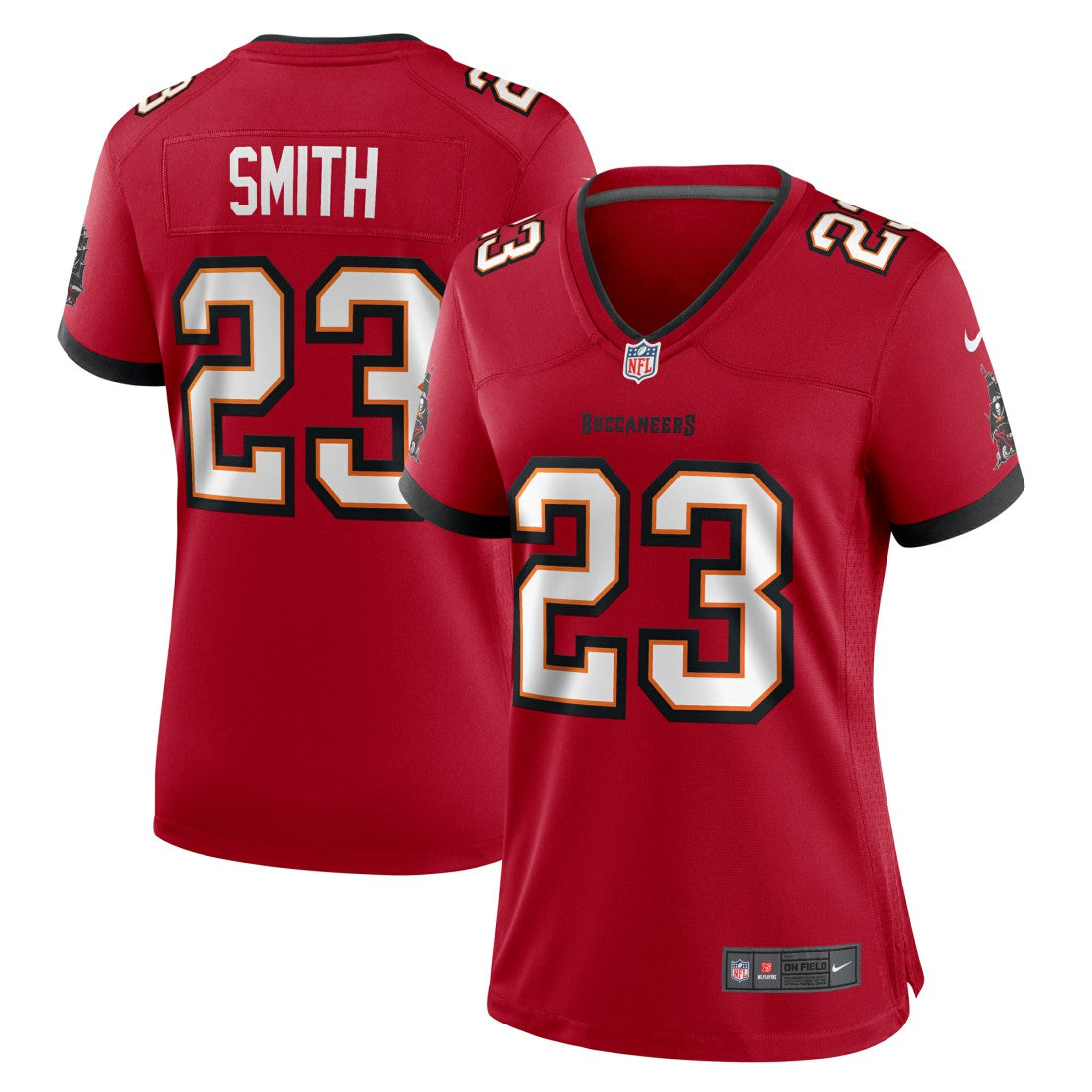 Tykee Smith  Women's Team Game Jersey - Tampa Bay Buccaneers Jerseys