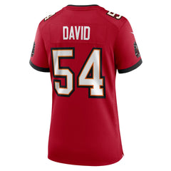 Lavonte David  Women's Team Game Jersey - Tampa Bay Buccaneers Jerseys
