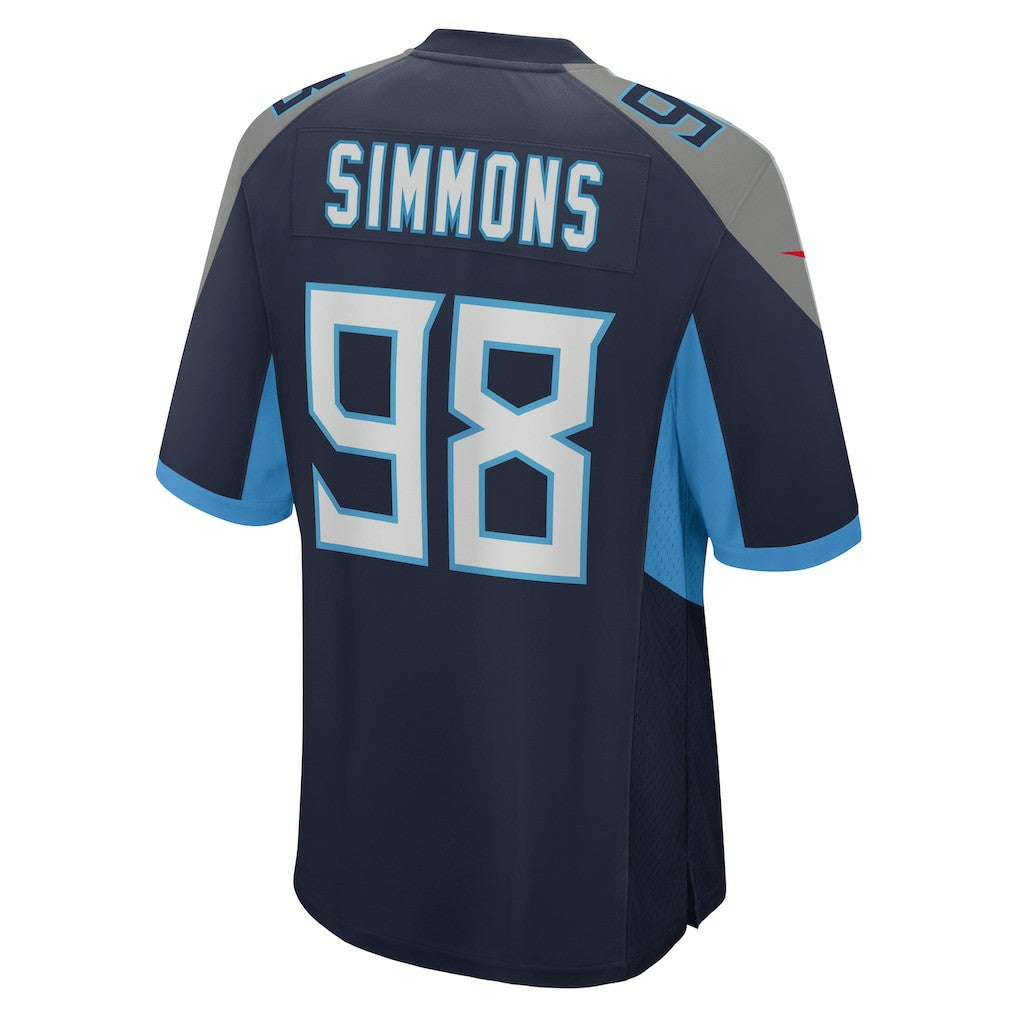 Jeffery Simmons  Game Jersey - Tennessee Titans Jerseys