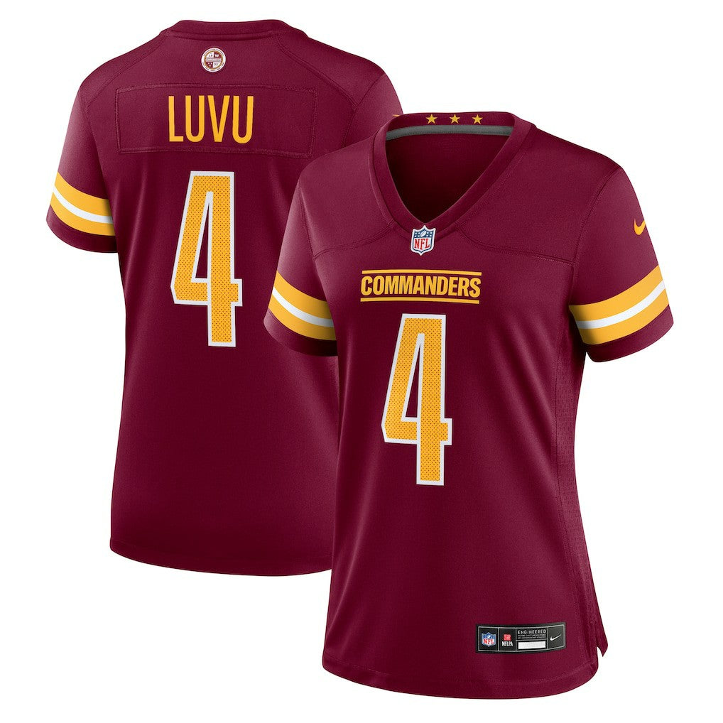 Frankie Luvu  Women's Team Game Jersey - Washington Commanders Jerseys