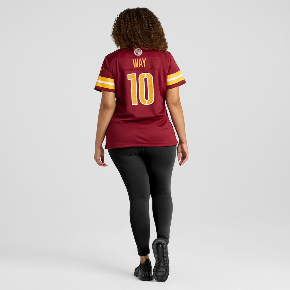 Tress Way  Women's Team Game Jersey - Washington Commanders Jerseys