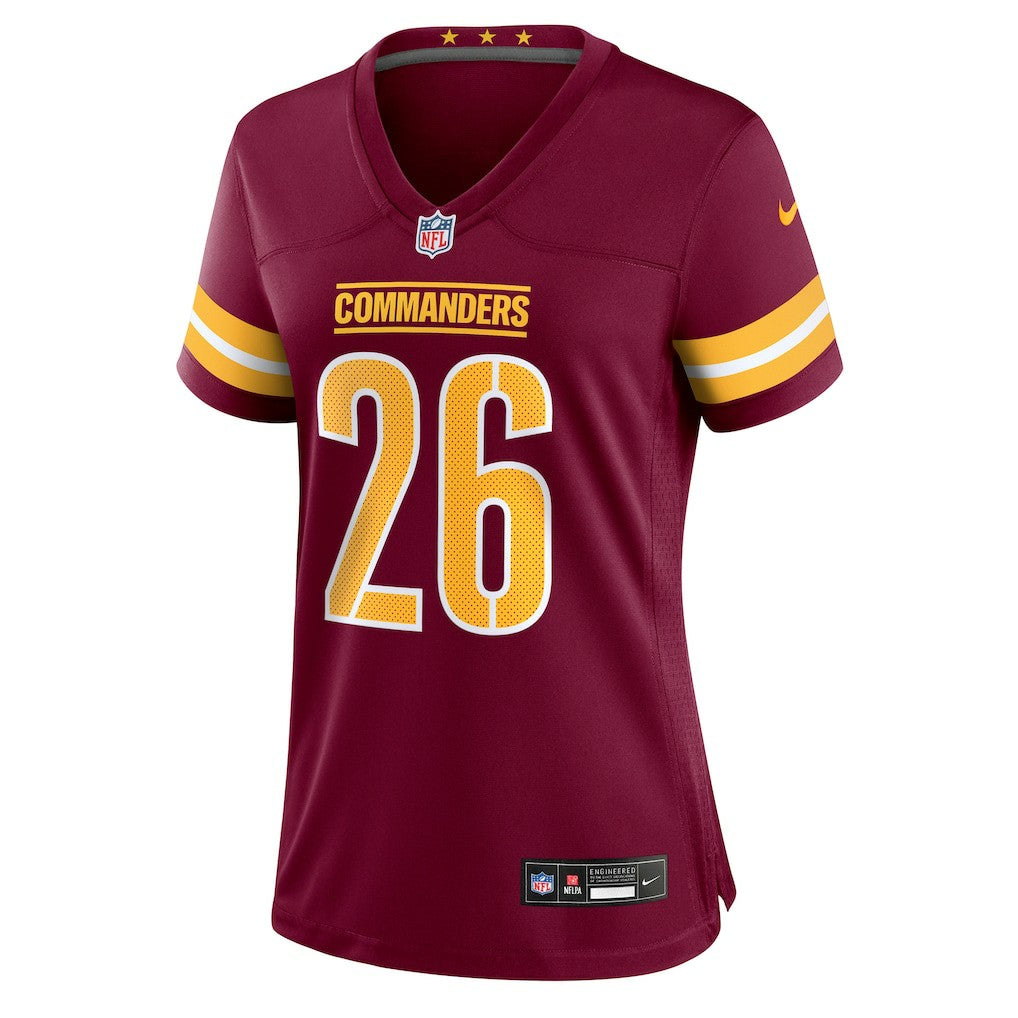 Jeremy McNichols  Women's Team Game Jersey - Washington Commanders Jerseys