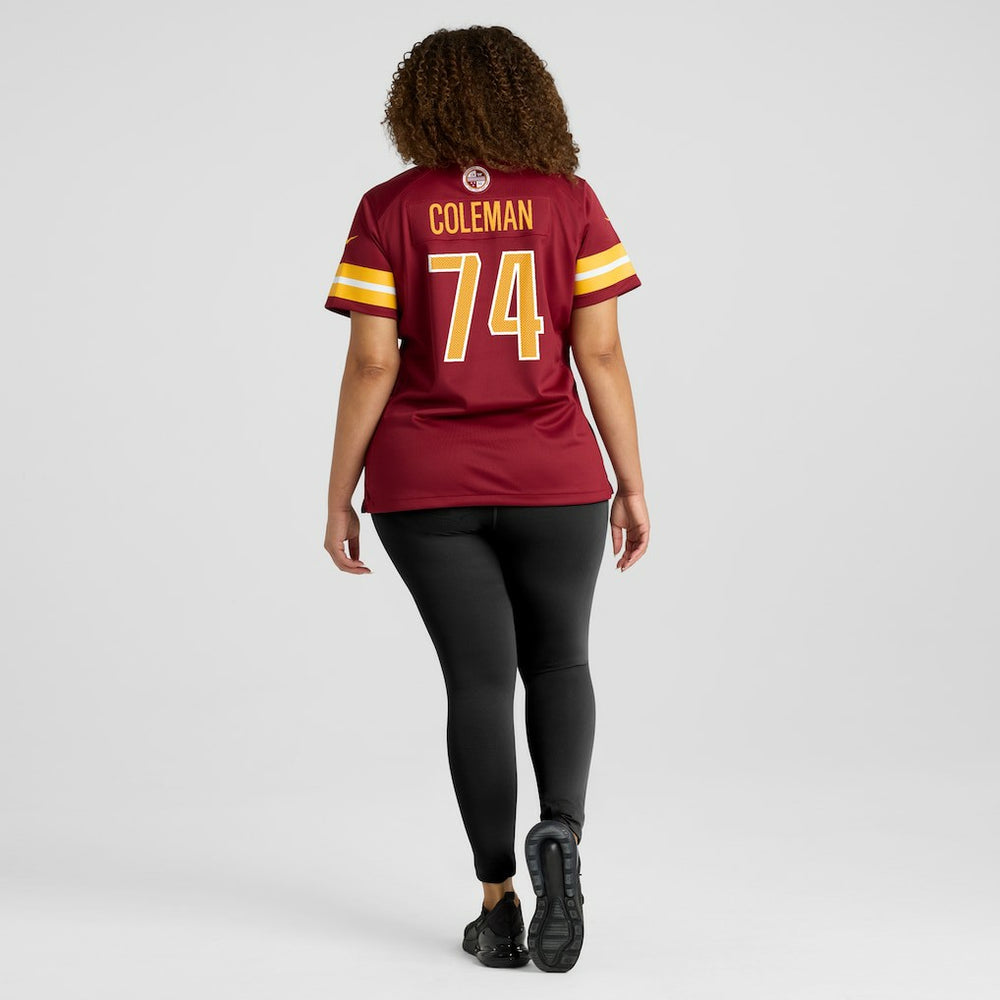Brandon Coleman  Women's Team Game Jersey - Washington Commanders Jerseys