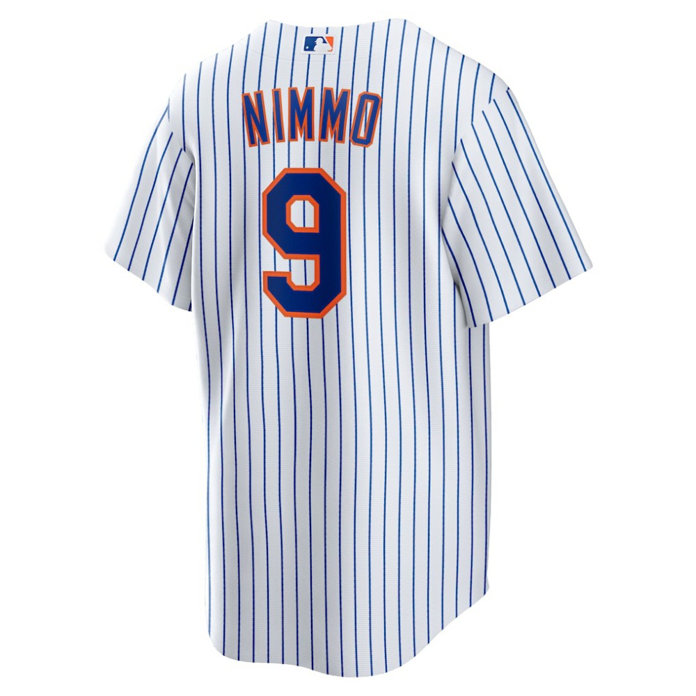 White Brandon Nimmo New York Mets Nike Home Replica Jersey
