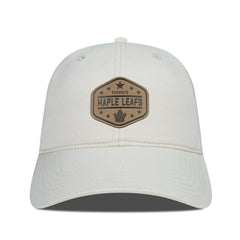 NHL Toronto Maple Leafs Men's Levelwear Faux Leather Patch Unstructured Adjustable Hat