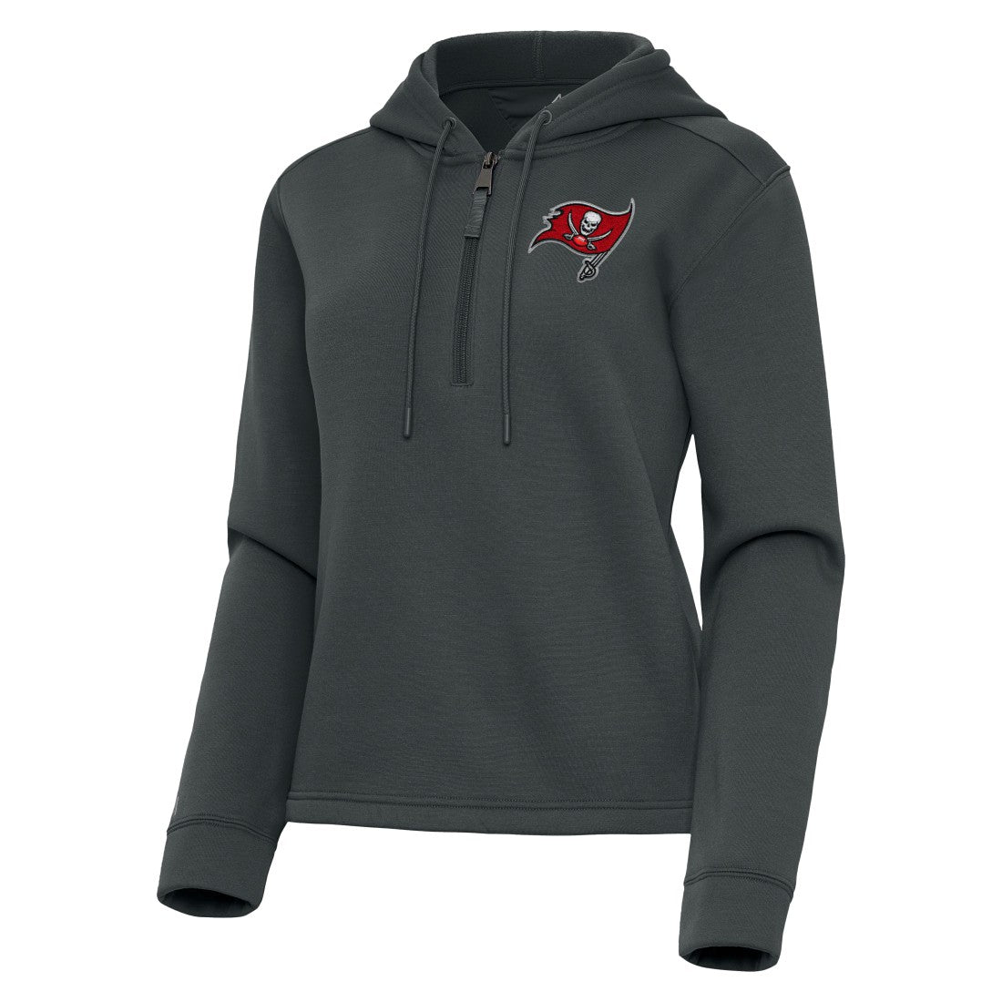 Antigua Women's Contemporary Quarter-Zip Hoodie - Tampa Bay Buccaneers Hoodies