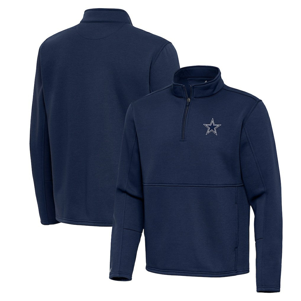 Antigua Twist Quarter-Zip Pullover Jacket - Dallas Cowboys Pullover