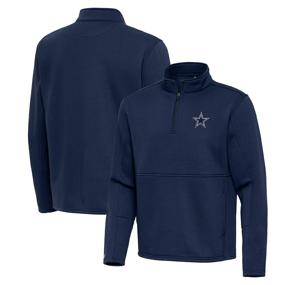 Antigua Twist Quarter-Zip Pullover Jacket - Dallas Cowboys Pullover