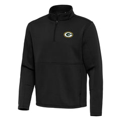 Antigua Twist Quarter-Zip Pullover Jacket - Green Bay Packers Pullover