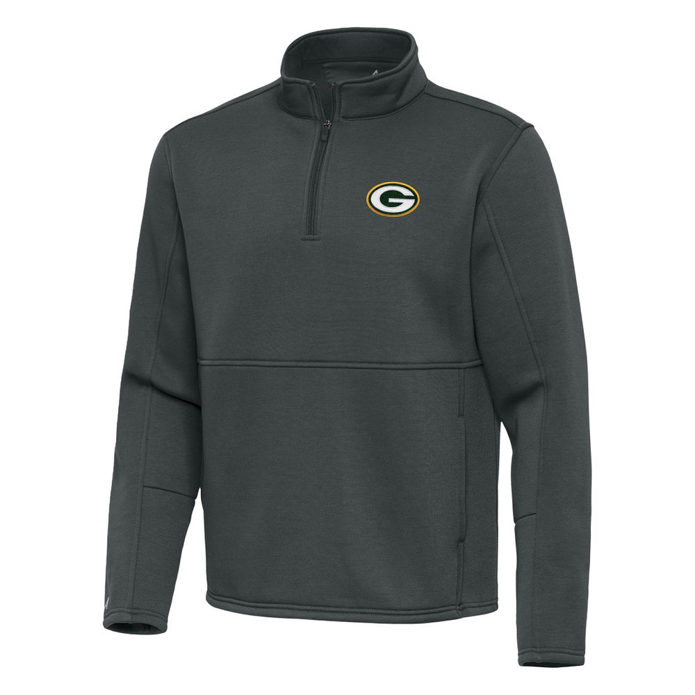 Antigua Twist Quarter-Zip Pullover Jacket - Green Bay Packers Pullover