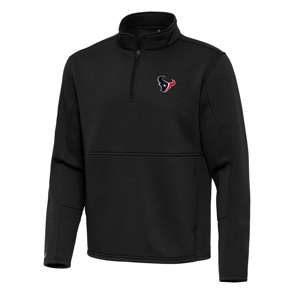Antigua Twist Quarter-Zip Pullover Jacket - Houston Texans Pullover