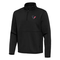 Antigua Twist Quarter-Zip Pullover Jacket - Houston Texans Pullover