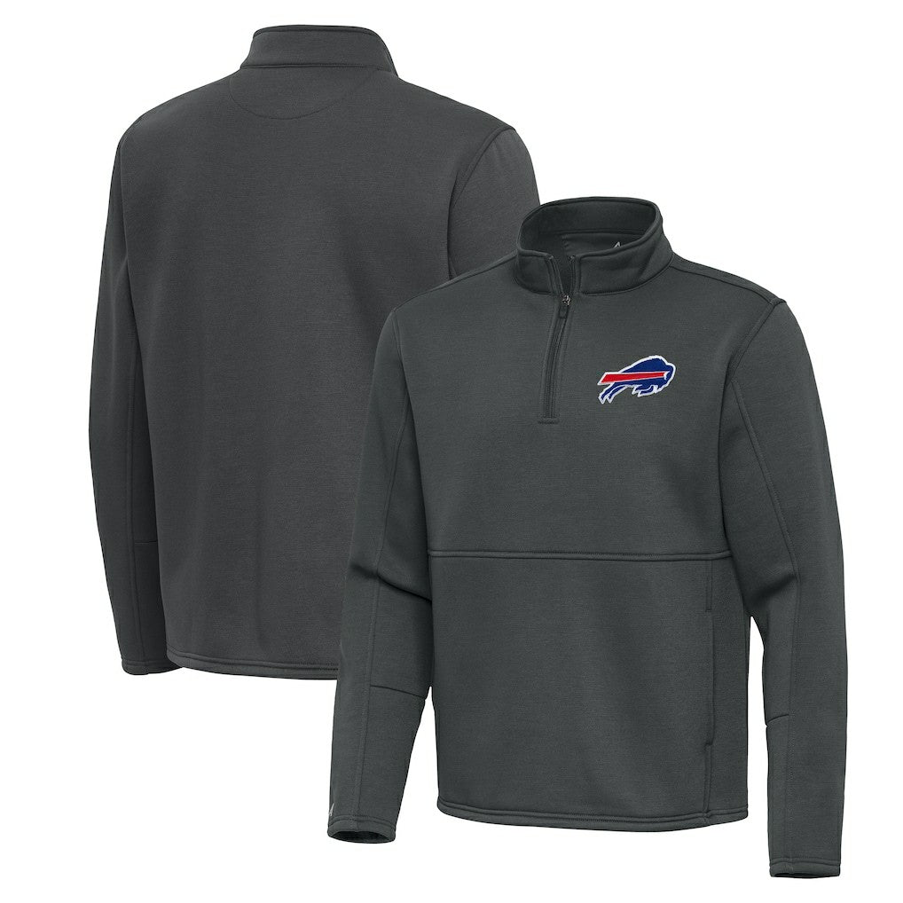 Antigua Twist Quarter-Zip Pullover Jacket - Buffalo Bills Pullover
