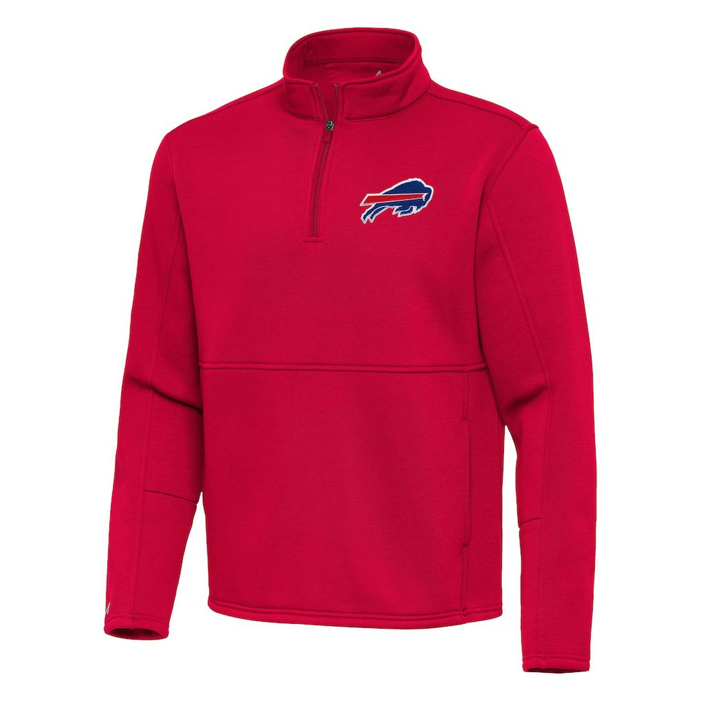 Antigua Twist Quarter-Zip Pullover Jacket - Buffalo Bills Pullover