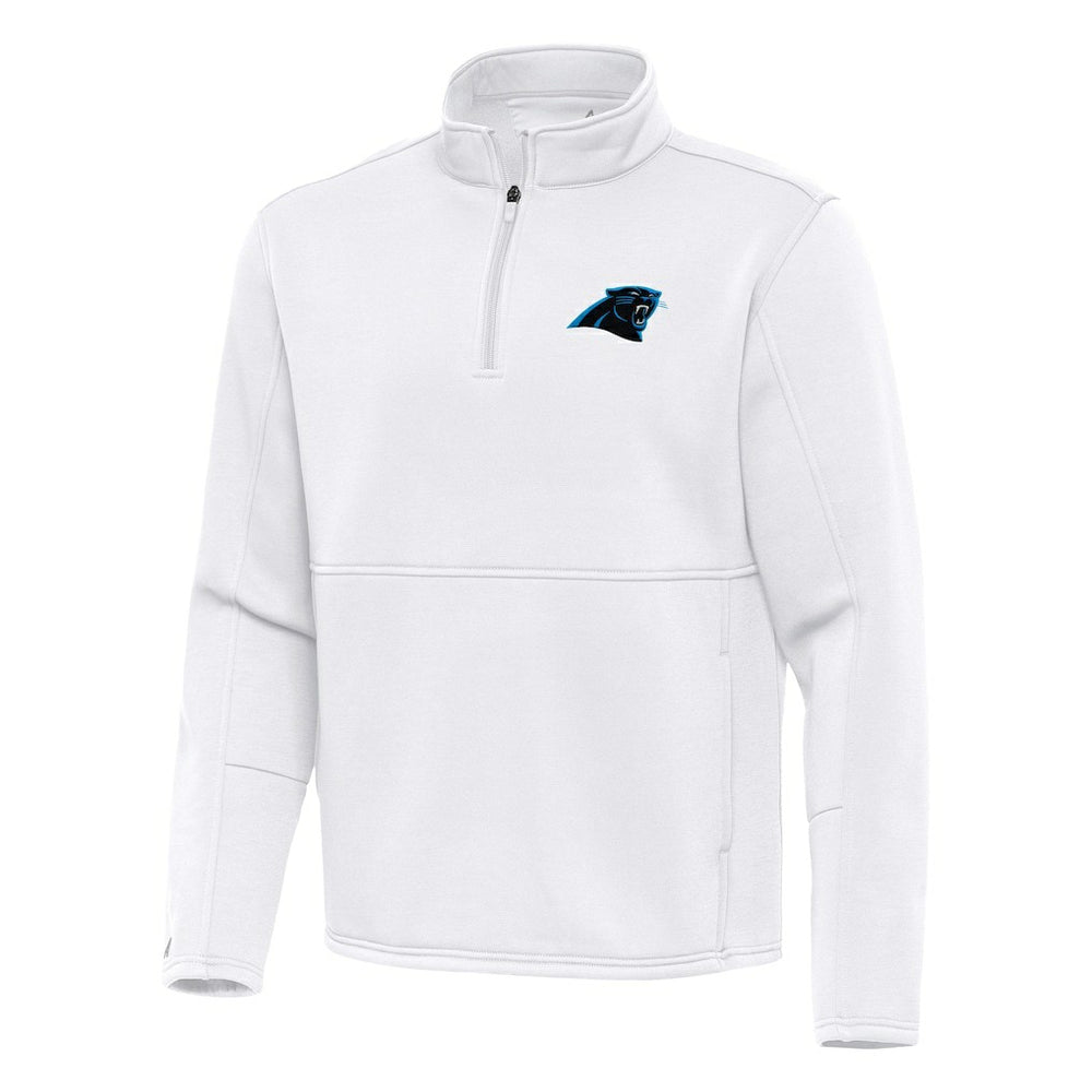 Antigua Twist Quarter-Zip Pullover Jacket - Carolina Panthers Pullover