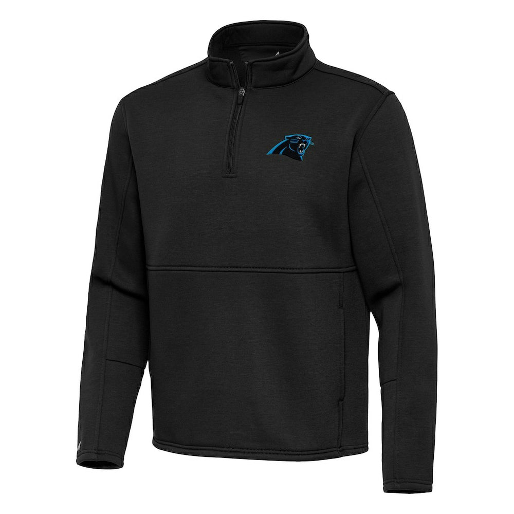 Antigua Twist Quarter-Zip Pullover Jacket - Carolina Panthers Pullover