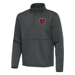 Antigua Twist Quarter-Zip Pullover Jacket - Chicago Bears Pullover