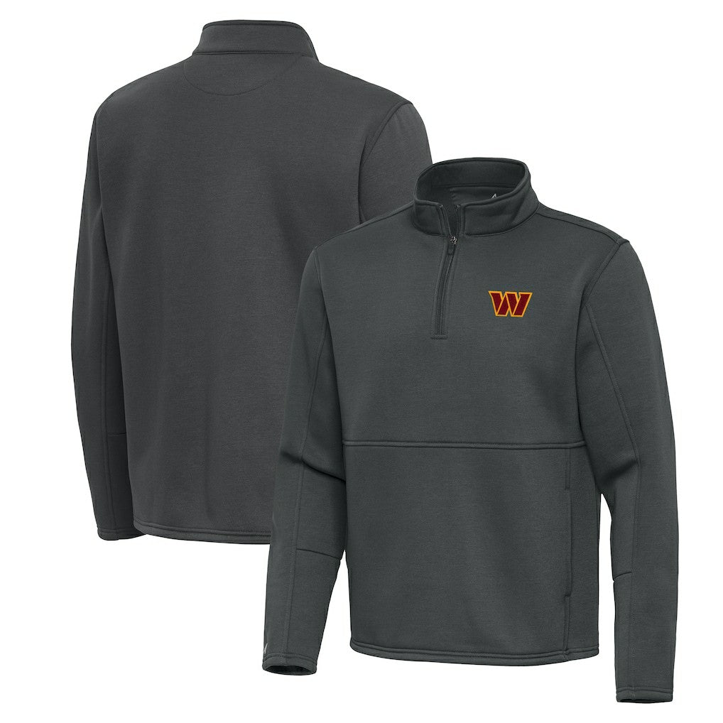 Antigua Twist Quarter-Zip Pullover Jacket - Washington Commanders Pullover