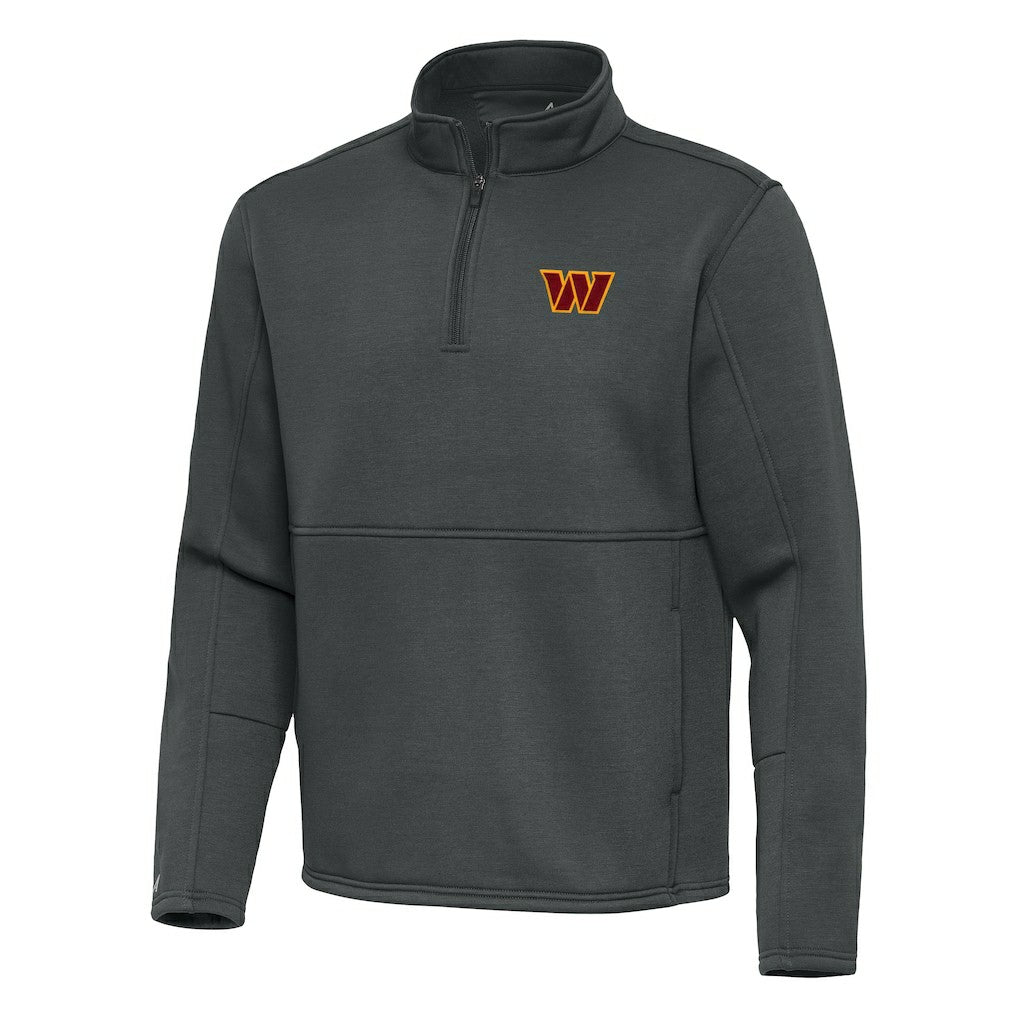 Antigua Twist Quarter-Zip Pullover Jacket - Washington Commanders Pullover