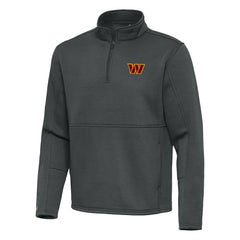 Antigua Twist Quarter-Zip Pullover Jacket - Washington Commanders Pullover